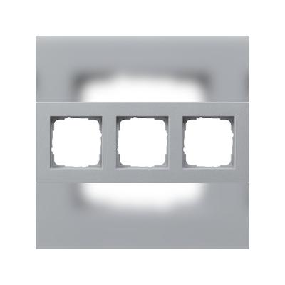 Gira Abdeckrahmen 3fach alu 0213255