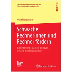Schwache Rechnerinnen und Rechner fördern, Fachbücher von Okka Freesemann