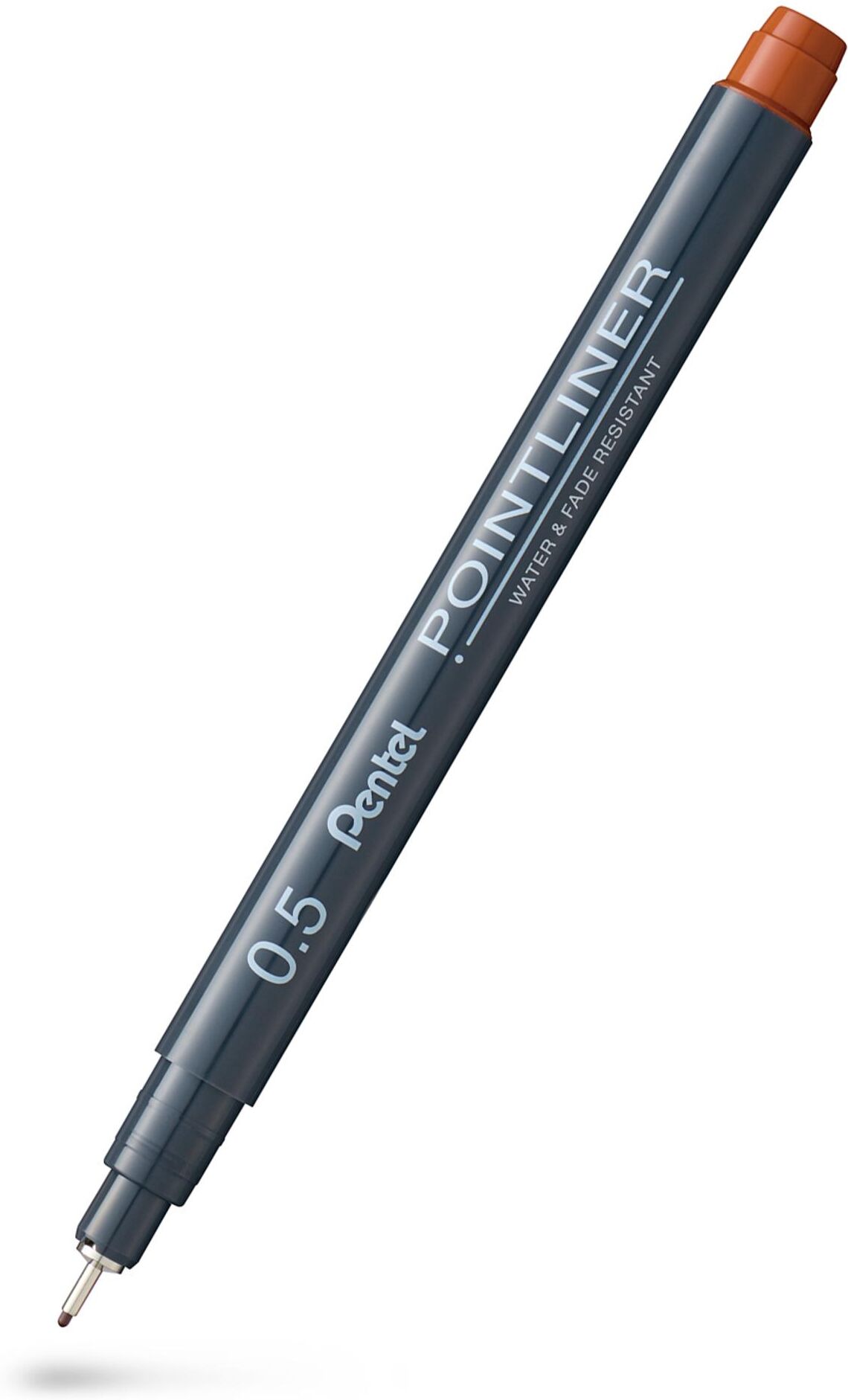 PENTEL Fineliner Pointliner 0,5mm sepia