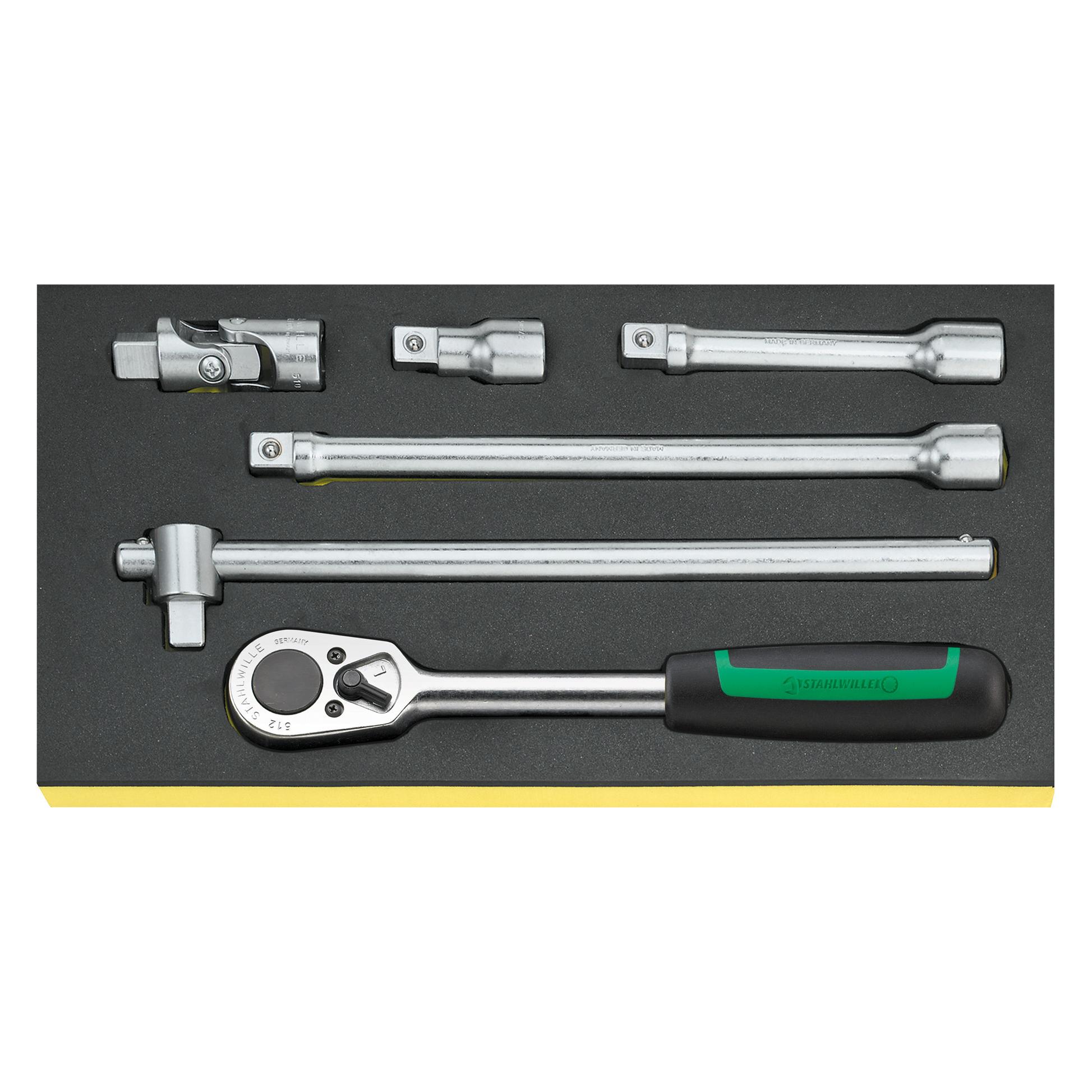 Stahlwille TCS 1/2"-512/6 1/2" Werkzeuge in TCS Einlage (96838175)