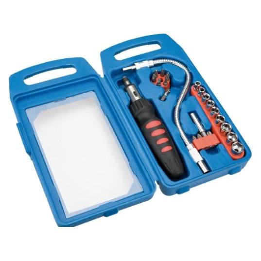TOP Schraubendreher-Bits und Stecknüsse mit Griff 22-tlg. (39D185) (39D185)