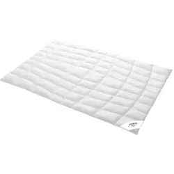 Fürstenhof Ganzjahresbettdecke Adelheid 135 x 200 cm Baumwolle Weiß