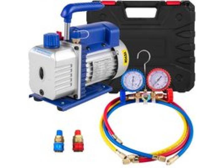 VEVOR vacuümpomp 220 V 50 Hz vacuümpomp vacuümapparatuurpomp 1720 U koelmiddel vacuümpomp