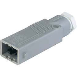 Hirschmann 931 692-106-1 Netz-Steckverbinder STAS Stecker, gerade Gesamtpolzahl: 5 + PE 6 A Grau 1 St.