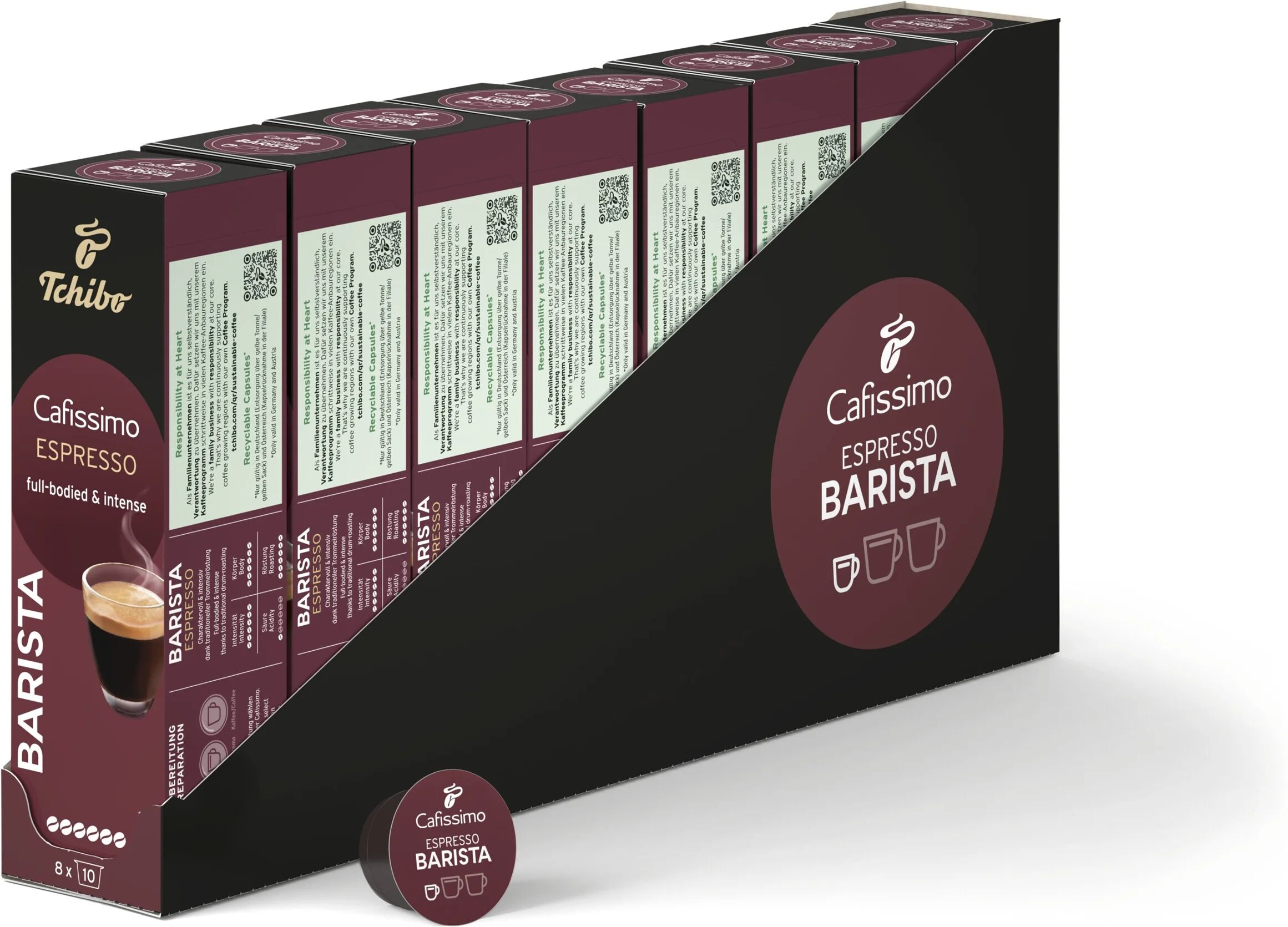 Cafissimo Barista Espresso - 80 Kapseln - Intensität: 6/6