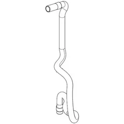 Saugschlauch Fimap 443130 L 1855, C-D für Fimap MMg für Rohrdurchmesser D=38 mm