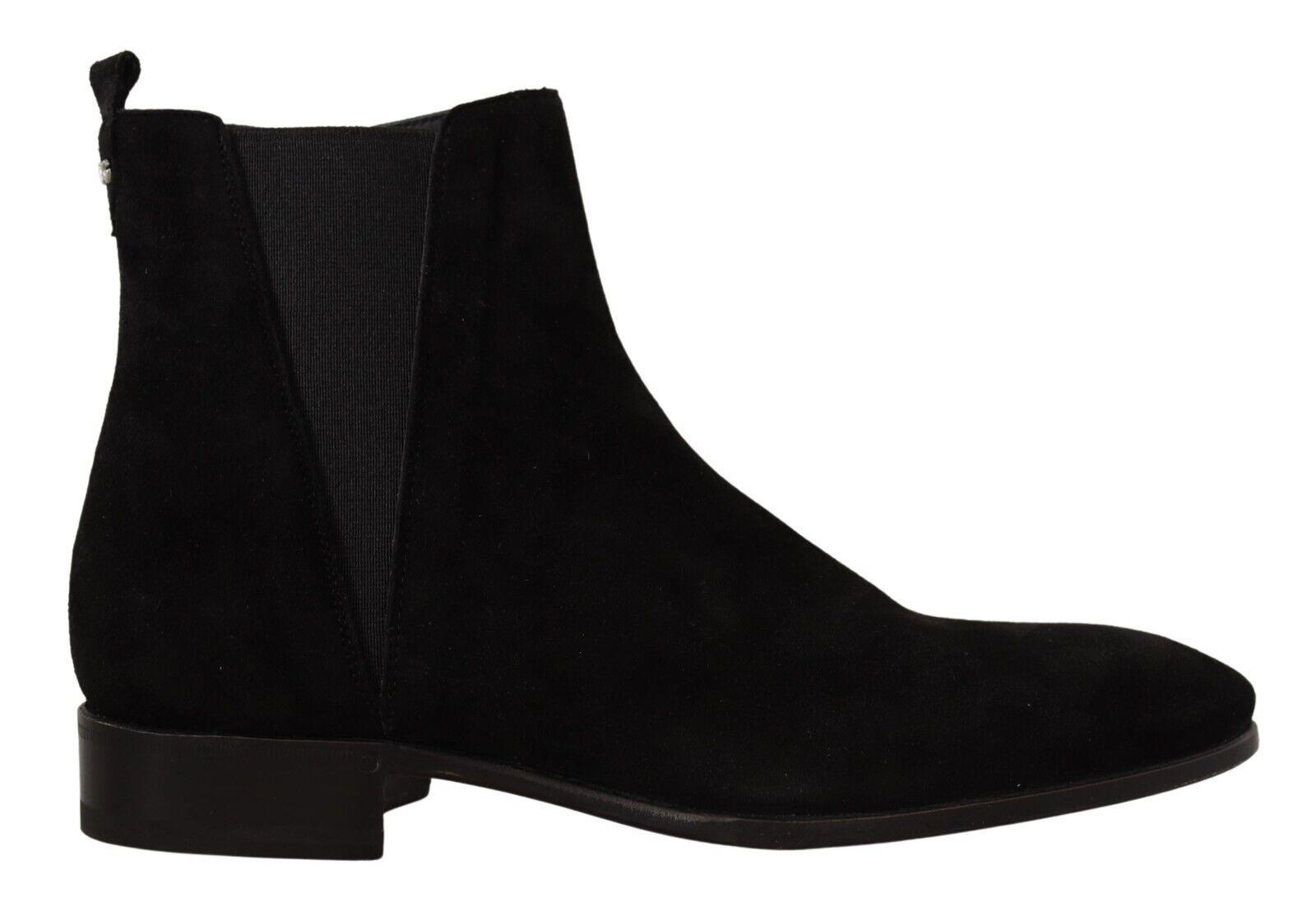Chelsea-Boots Velourleder-Style