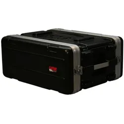 Gator Cases GR-4S ondiepe 19 inch kunststof tunnelcase 4U (19" Case), Audio Racks + Cases, Schwarz
