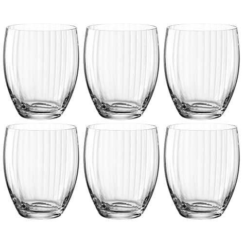 Leonardo Poesia Drinkglazen, set van 6, transparant, 380 ml