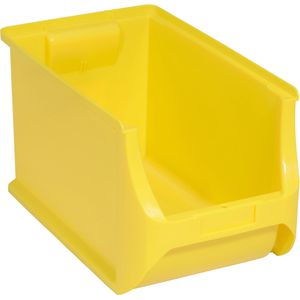 Allit Sichtlagerkasten ProfiPlus Box 456282, Größe 4H, gelb, Polypropylen, 355 x 205 x 200mm