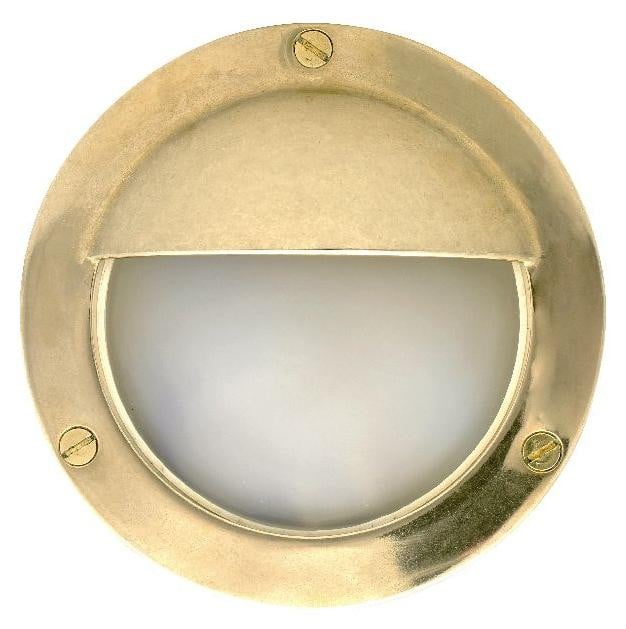KS Verlichting Pacific messing scheepslamp met glazen kap in goud/messing
