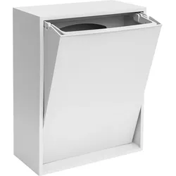 ReCollector Recycling Box Wandmülleimer, weiß