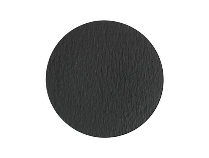 Villeroy & Boch Manufacture Rock Set 6 Piatti Pizza Gourmet 32 cm In Porcellana Nero Opaco