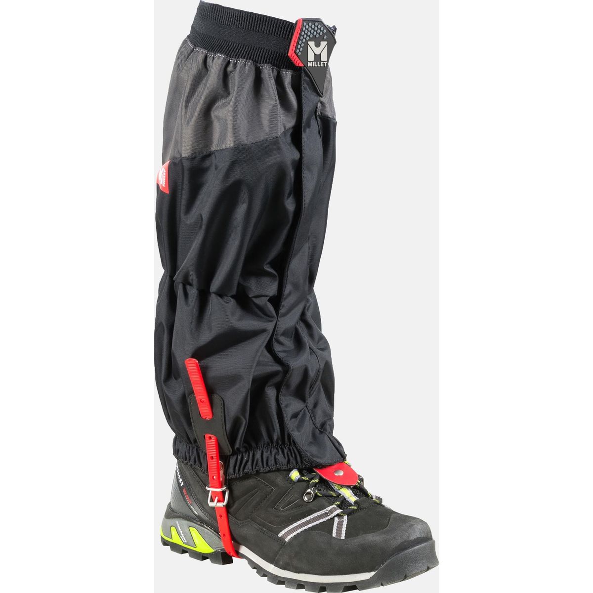 Millet High Route Gaiters black/red (N2924) M MIS2105-N2924-M