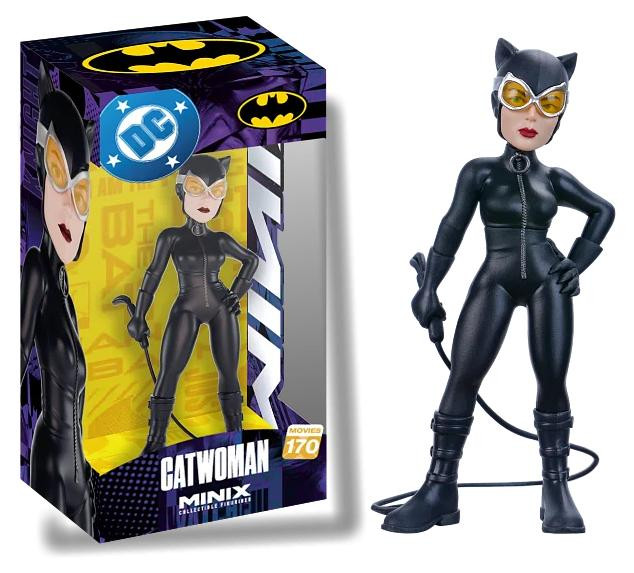 MINIX DC Catwoman Verzamelfiguur met Stripboek