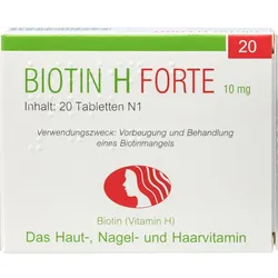 Biotin H Forte 10 mg Tabletten 20 ST