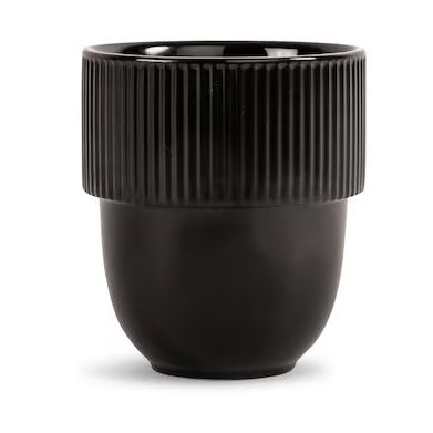 Sagaform Inka mok zwart 27 cl