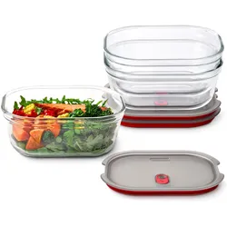 Black + Blum Box Glas L 3er Set, Lunchbox
