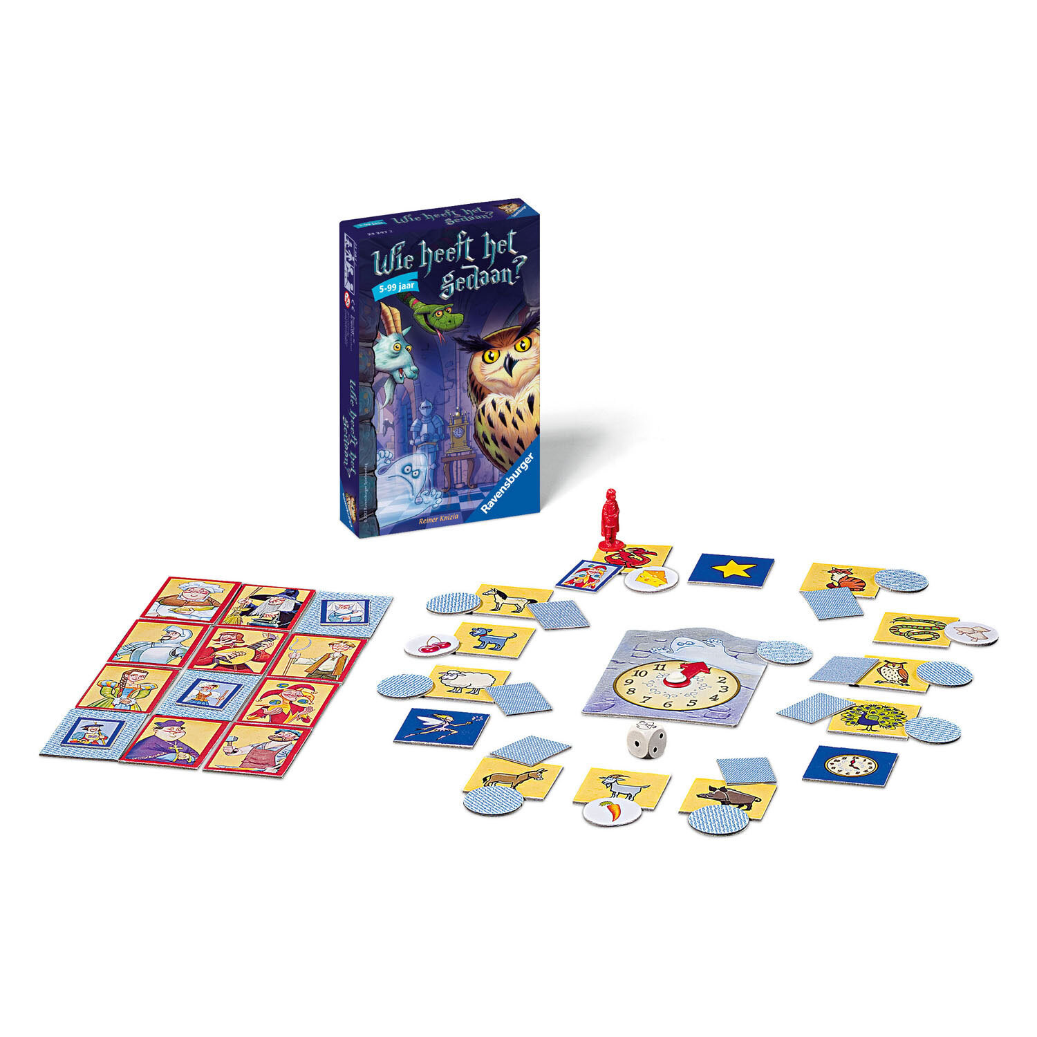 Ravensburger Wie heeft het gedaan? Bordspel voor meerdere spelers vanaf 5 jaar