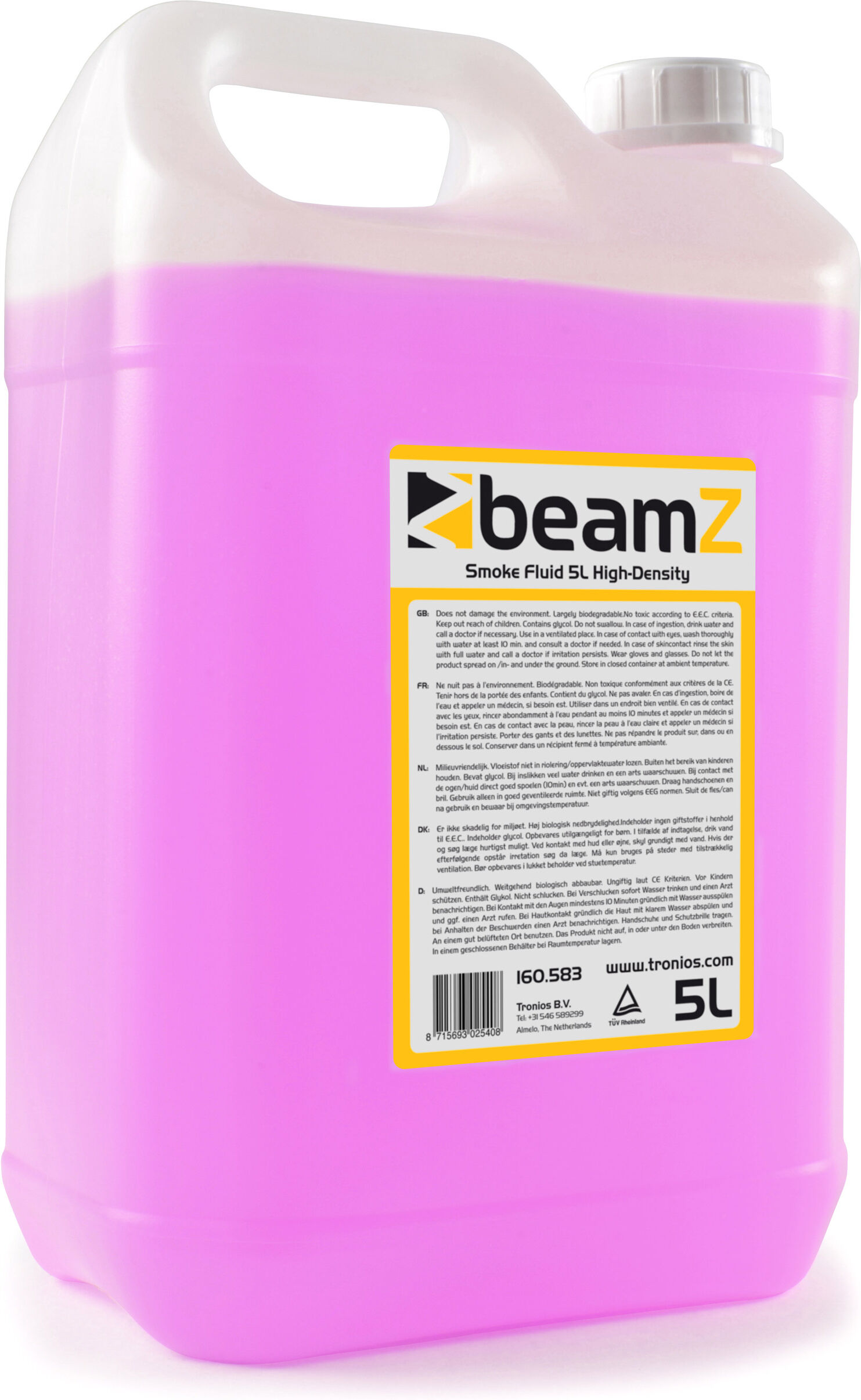 Beamz Fsmf5h Nebelfluid 5l High-Density