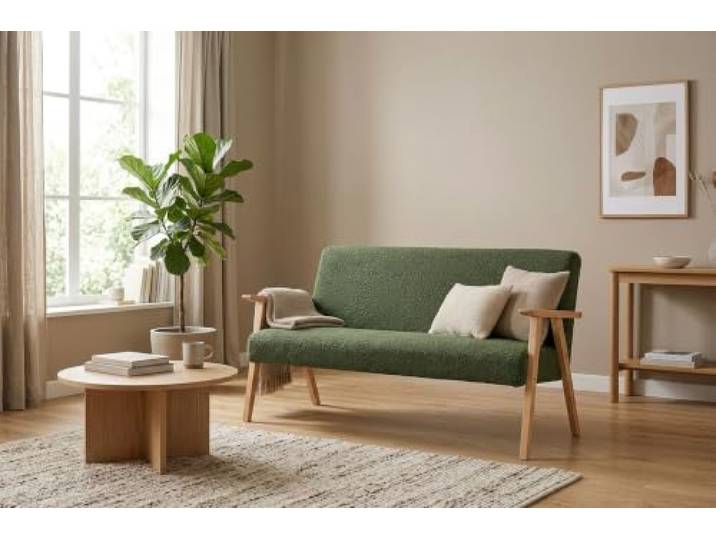 Family Meble Sofa Soler Angel, 2-Sitzer – Grün – 12