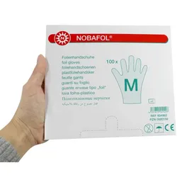 Noba Nobafol PE-Folienhandschuhe M / 100 Stück
