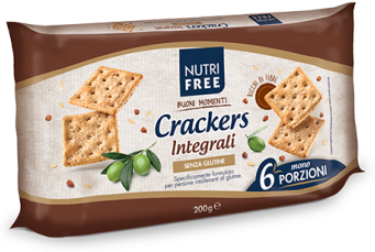 Nt Food Nutrifree Crackers Integrali 200g