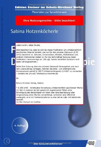 Sabina Hotzenköcherle - Funktionelle Dysphagie-Therapie: Ein Übungsprogramm - Preis vom 09.10.2026 07:28:09 h