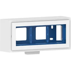 GGK 16716 Leerdose 3-fach Mini 12x30mm-9010, Kunststoff hfr, alpinweiß Mini 10x30L-D3 Mini10x30LD3