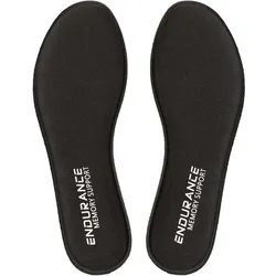 ENDURANCE Memory Support Einlegesohle 1001 - black 36