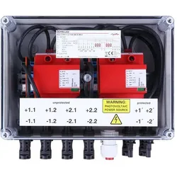 Dehn, Zubehör Stromerzeuger, GAK Typ 1+2 im Gehäuse IP6 (Solaranlage Montagematerial, Solarstecker)