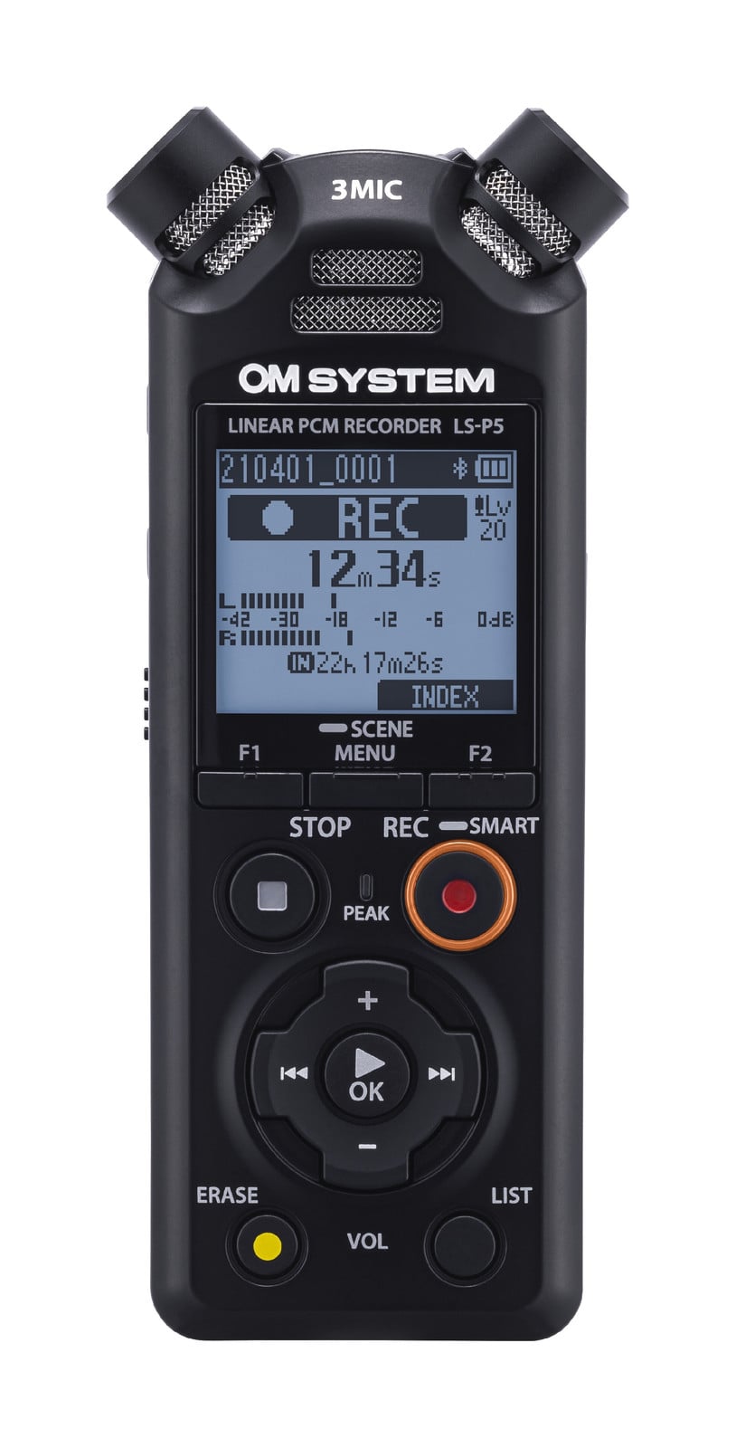 OM System LS-P5 windbeschermingsset voor audio-recorder