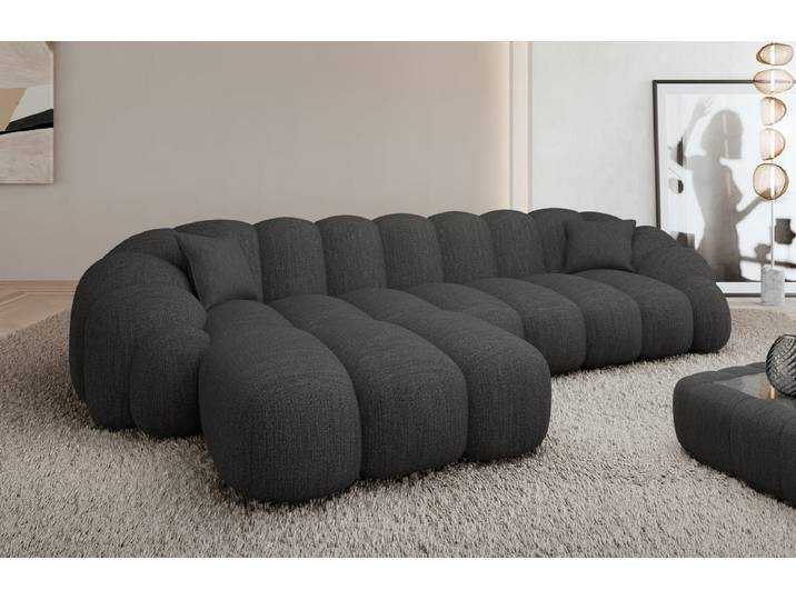 Couch Rajada L-Form in Stoff