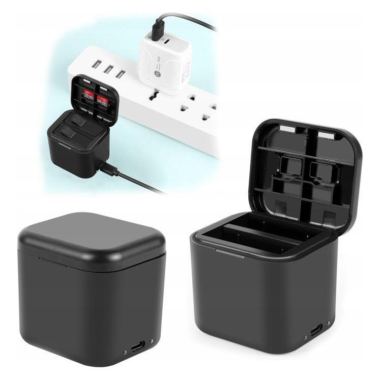 Puluz Ładowarka Usb Na 2x Akumulator Bateria Do Insta360 Insta 360 Ace Pro / Ace / Pu968b (PULUZ)