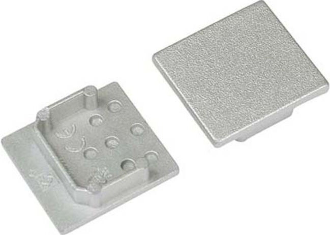Brumberg Leuchten Embout pour cache-profil argent 53057260 (53057260)