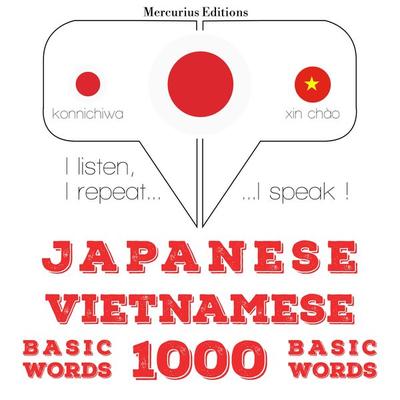 1000 essential words in Vietnamese - JM Gardner, Audio, 9782821134850
