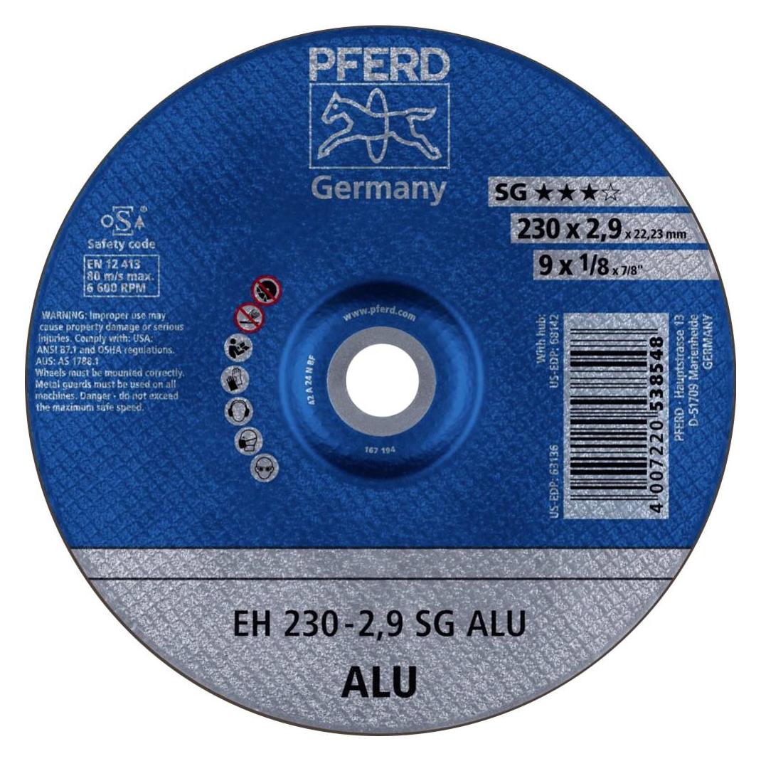 Pferd Trennscheibe EH 230-2.9 A 24 N SG-ALU/22.23 VPE: 25 (EH 230-2,9 SG ALU)
