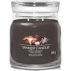 Black Coconut Signature Medium Jar 368g 2-Docht