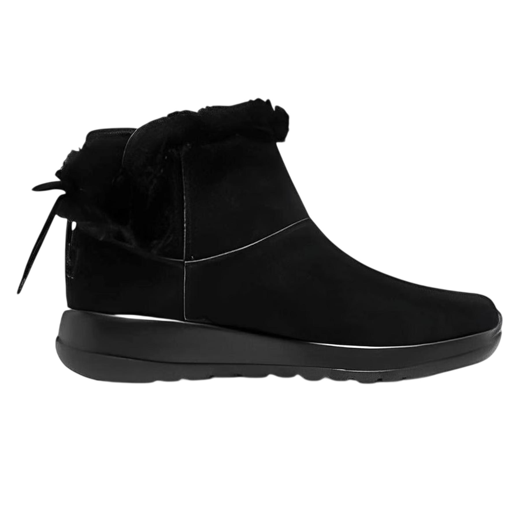 Skechers Dames On The Go Suède Enkellaarsjes (Zwart)