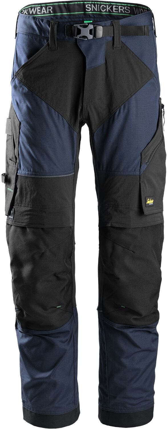 Arbeitshose SNICKERS WORKWEAR "FlexiWork", Herren, Gr. 54, Einheitsgröße, blau (marine), Obermaterial: 88% Polyamid PA. 12% Elasthan EL., Hosen Arbeitshose