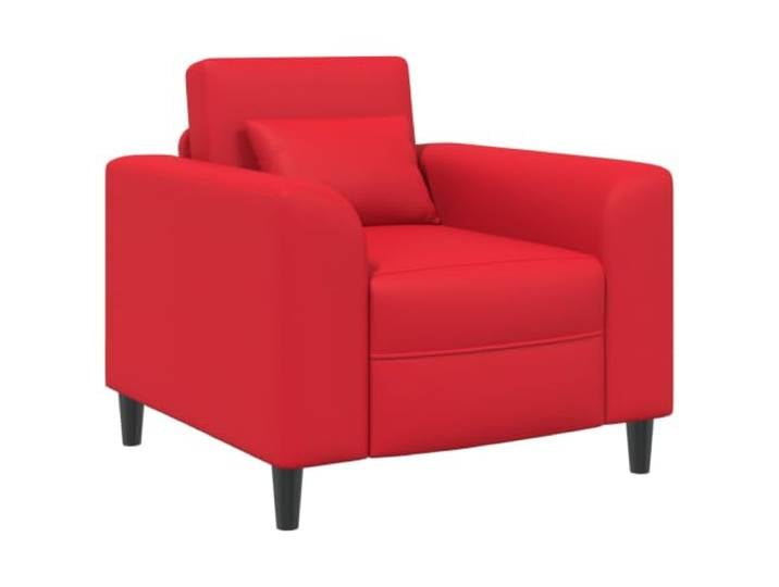 Makastle Sessel Rot Kunstleder