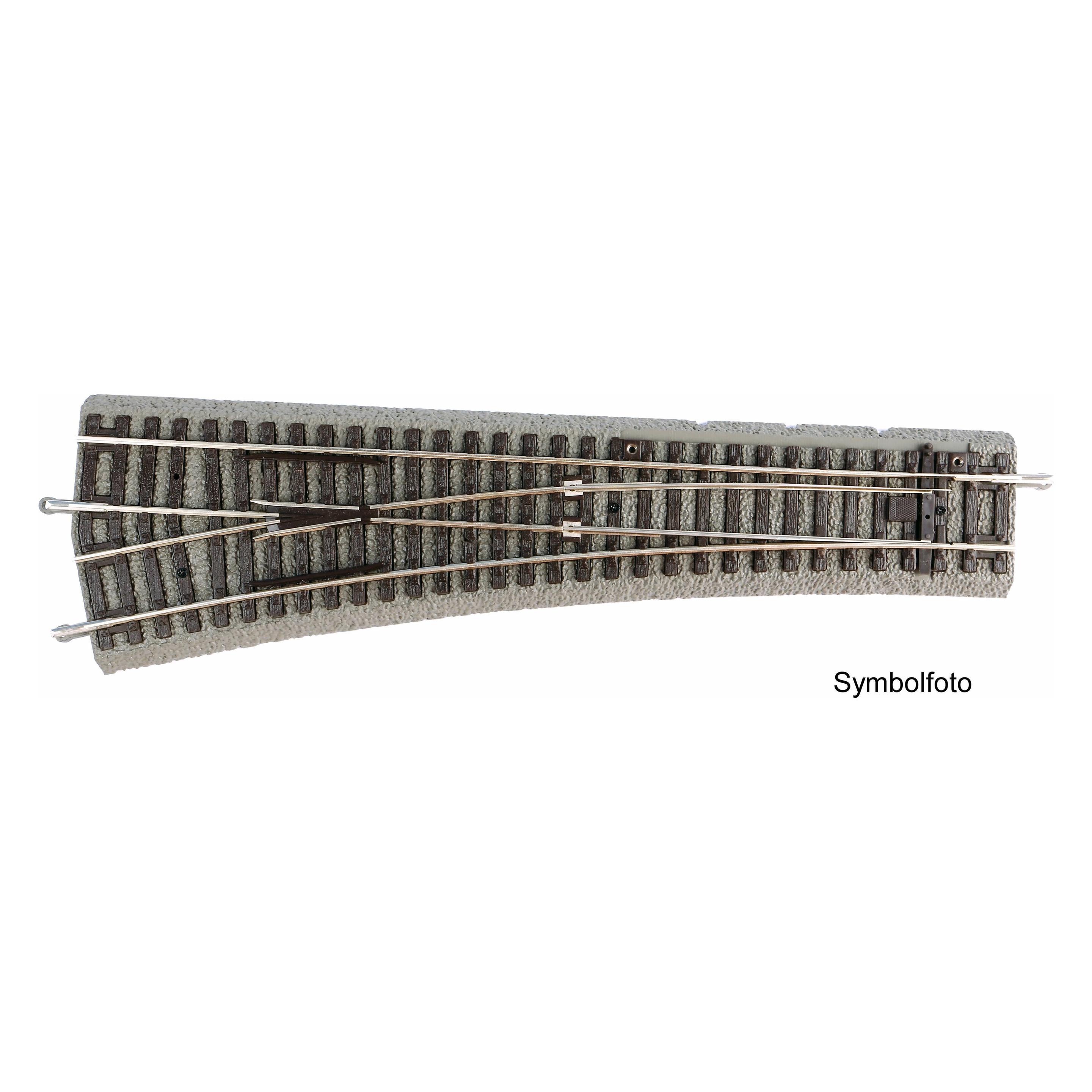 Piko BogenweicheBettungrechtsBWR (Spur H0) (55423)
