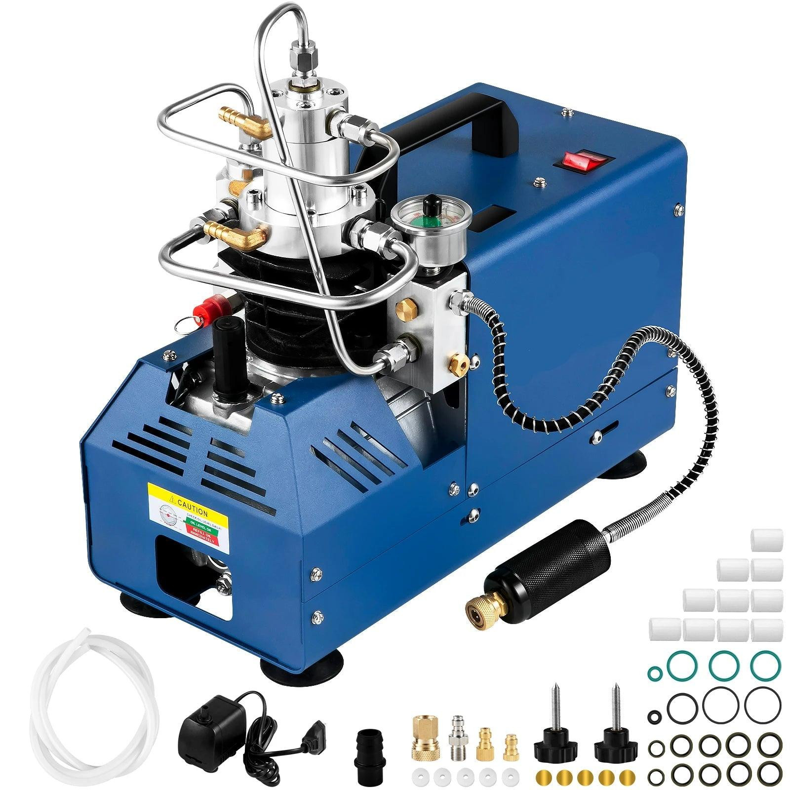 Selius Luchtcompressor Hogedrukpomp 4500Psi 300Bar 30MPA