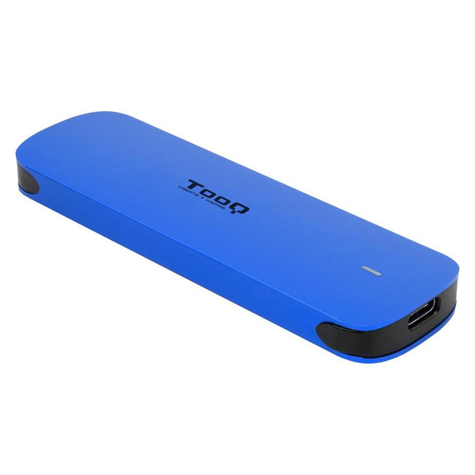 Tooq Technology CAJA EXTERNA M.2 NVMe USB3.1 GEN2 ALUMINIO AZUL (M.2) (TQE-2201BL)