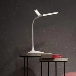 LEDVANCE PANAN Disc Double mobile LED-Tischleuchte Akku und USB-Ladekabel weiß