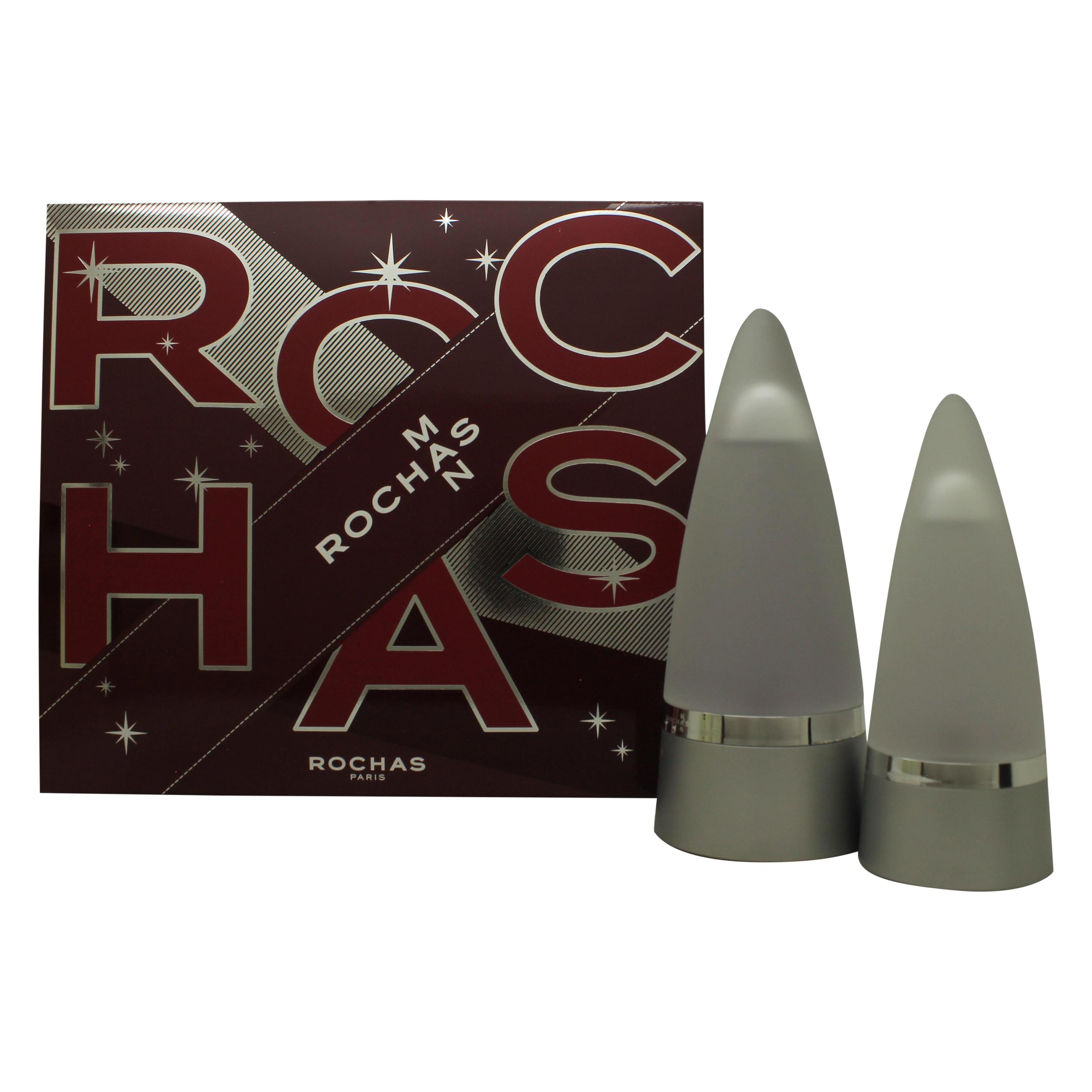 Rochas Man Eau De Toilette Spray 100ml Set 2 Artikel (Parfum Set) (3386460140676)