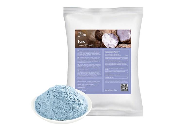 JENI Taro-smaakpoeder - 1 kg (voor 30 bekers)