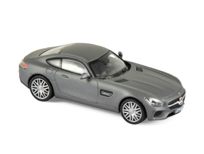 Norev NV351350 1:43 2015 Mercedes-AMG GT S-Matte Grijs, Schaal