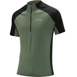 LÖFFLER Herren Trikot M BIKE SHIRT HZ ALPHA 3.0, Größe 58 in Grün Grün
