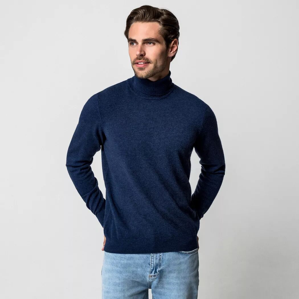 Manor Man - Roll Pull. Blend, für Herren, Marine, Größe L